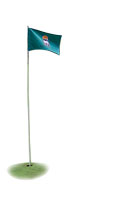 Custom printed golf flags